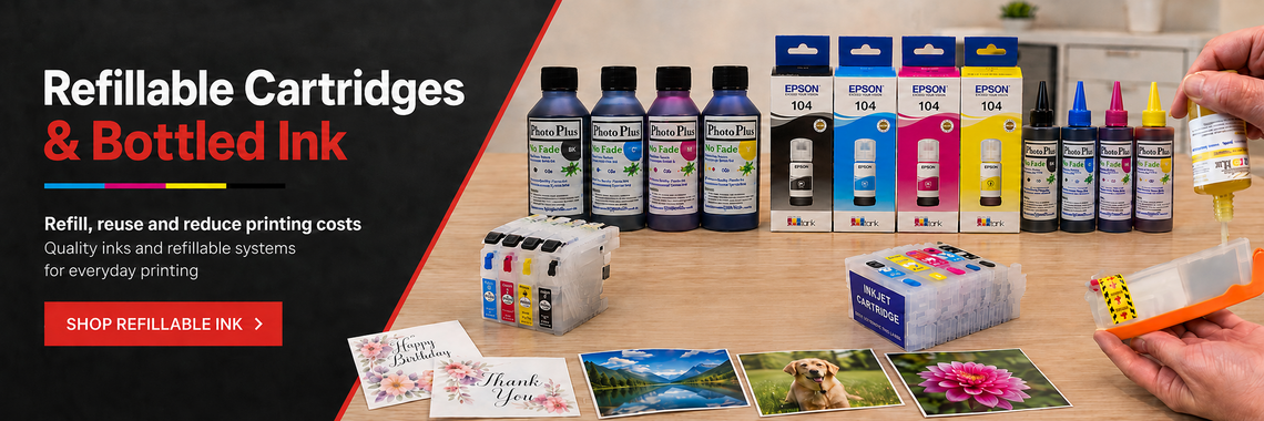 Refillable Cartridges & Bottled Ink