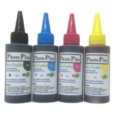 A Set of 4 x 50ml Bottle of Archival Dye based Ink Compatible with Brother printer models.
