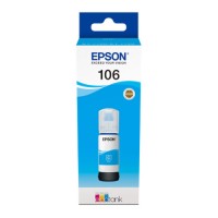 Epson 106 Cyan Bottle of Dye Ink - 70ml.