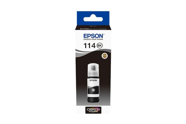 Epson 114 Black Bottle of Pigment Ink - 70ml.