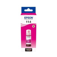 Epson 114 Magenta Bottle of Dye Ink - 70ml.