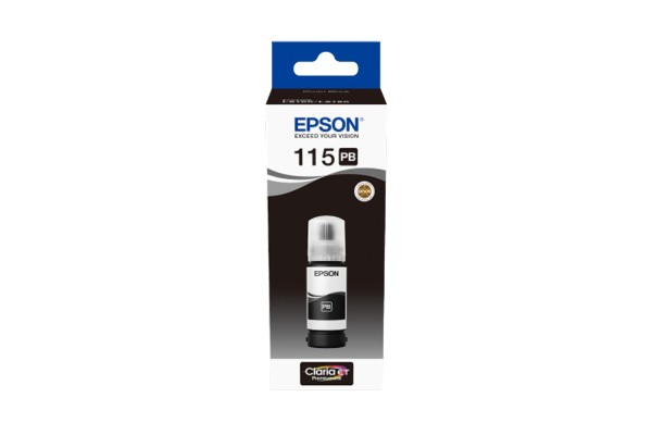 Epson 115 Photo Black Bottle of Dye Ink - 70ml.