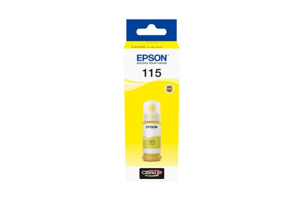 Epson 115 Yellow Bottle of Dye Ink - 70ml.