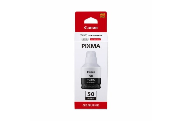 GI-50 Black Pigment Genuine OEM Canon Bottle of Ink - 170ml