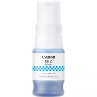 Canon GI-55C Cyan Bottle of Original Pigment Ink - 40ml.