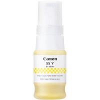 Canon GI-55Y Yellow Bottle of Original Pigment Ink - 40ml. Canon GI-55Y Yellow Bottle of Original Pigment Ink - 40ml.