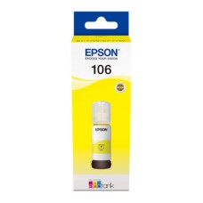 EP-106 Yellow Dye Genuine OEM Epson Bottle of Ink.