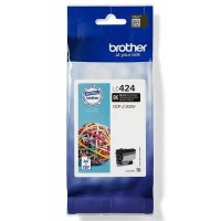 Genuine Standard Capacity Brother LC424 Black Ink Cartridge.