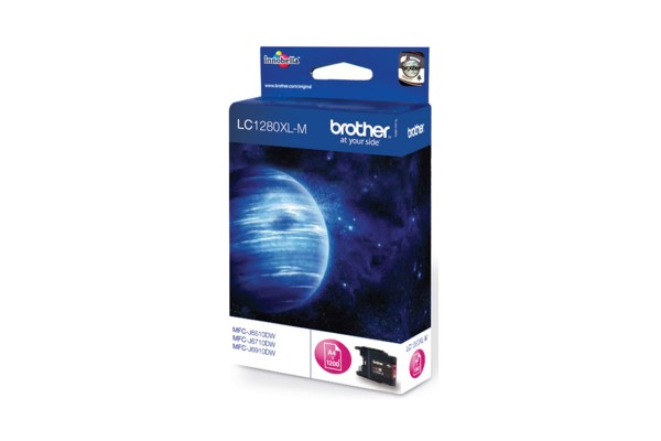 Brother LC1280 Genuine Cartridge Magenta.