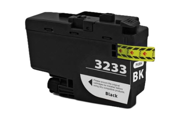 Compatible Cartridge for Brother LC3233 Black.