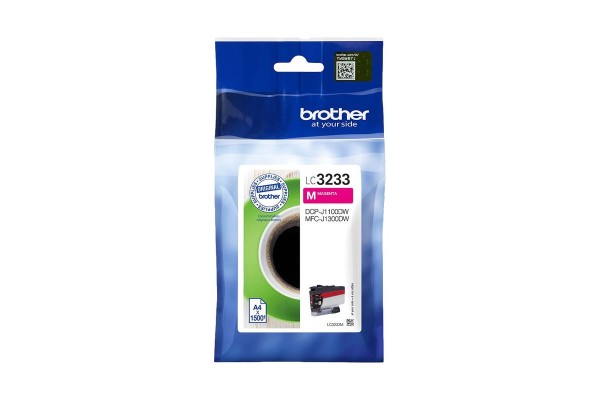 Genuine Cartridge for Brother LC3233M Magenta Ink Cartridge.