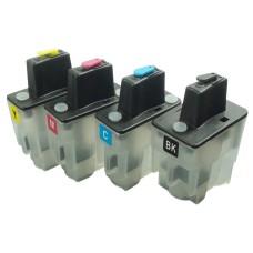 Refillable Cartridge Set For Brother LC900 Cartridges.