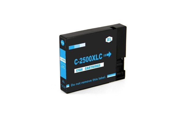 Compatible Cartridge for Canon PGI-2500 High Capacity Cyan Ink Cartridge.