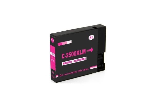 Compatible Cartridge for Canon PGI-2500 High Capacity Magenta Ink Cartridge.