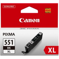 Genuine Cartridge for Canon CLI-551 XL High Capacity Black Ink Cartridge.