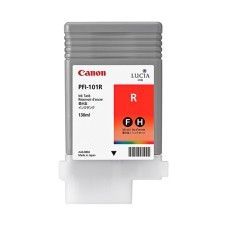 Genuine Cartridge for Canon PFI-101R Red Ink Cartridge.