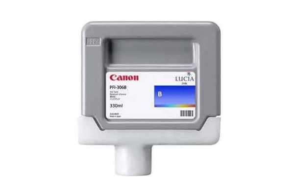 Genuine Cartridge for Canon PFI-306B Blue Ink Cartridge.