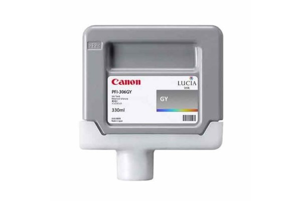 Genuine Cartridge for Canon PFI-306GY Grey Ink Cartridge.