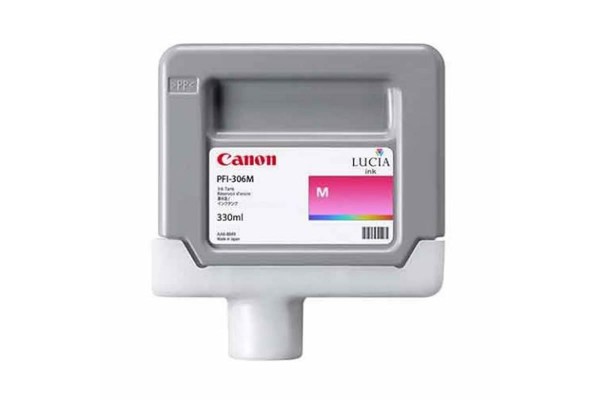 Genuine Cartridge for Canon PFI-306M Magenta Ink Cartridge.