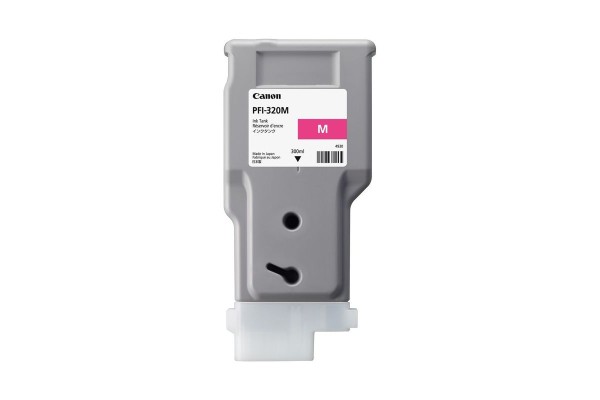 Genuine Cartridge for Canon PFI-320M Magenta Ink Cartridge.