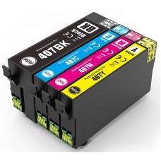 A Set of 4 Compatible Ink Cartridges to replace Epson EP-407 series Ink Cartridges.
.