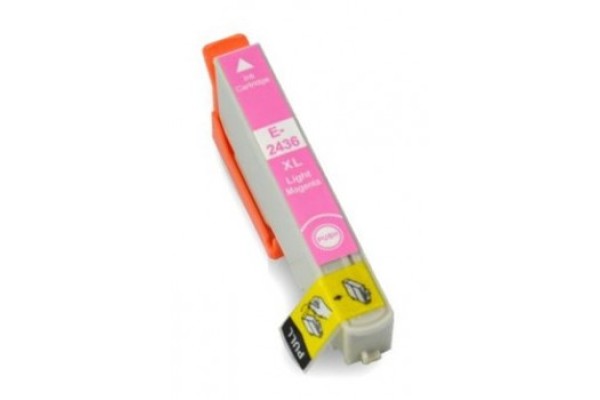 Compatible Cartridge For Epson T2436 Light Magenta Cartridge.