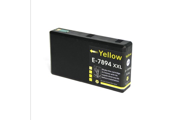 Compatible Cartridge For Epson T7894 Yellow Cartridge.