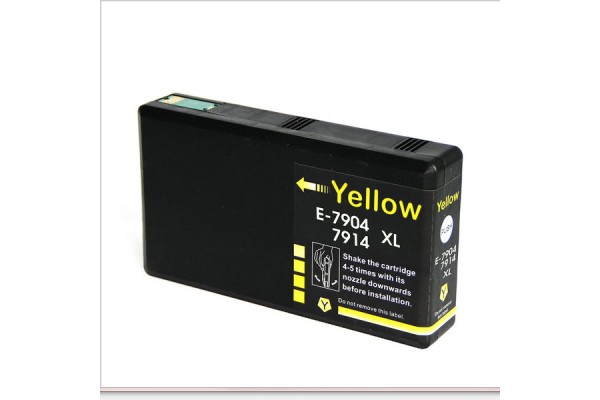 Compatible Cartridge For Epson T7904 Yellow Cartridge.