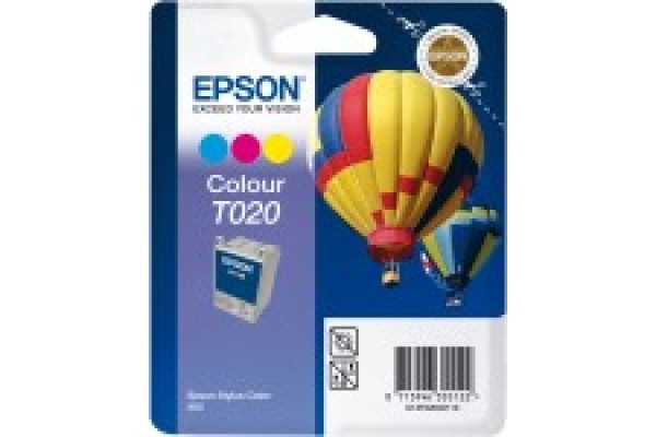 Epson Branded T020  Colour Ink Cartridge.