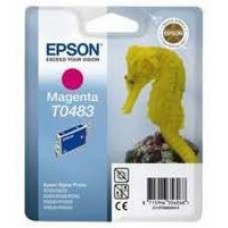 Epson Branded T0483 Magenta Ink Cartridge.