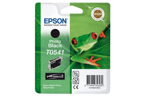 Epson Branded T0541 Photo Black Ink Cartridge.