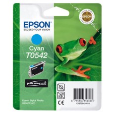 Epson Branded T0542 Cyan Ink Cartridge.