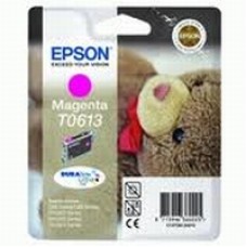 Epson Branded T0613 Magenta Ink Cartridge.