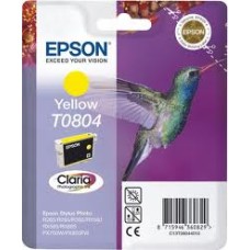 Epson Branded T0804 Yellow Ink Cartridge.