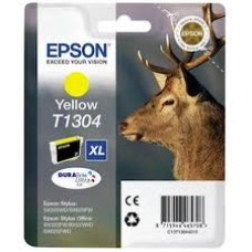 Epson Branded T1304 Yellow Ink Cartridge.