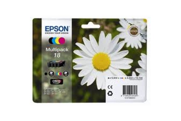 Epson Branded T1806 Ink Cartridge Set.
