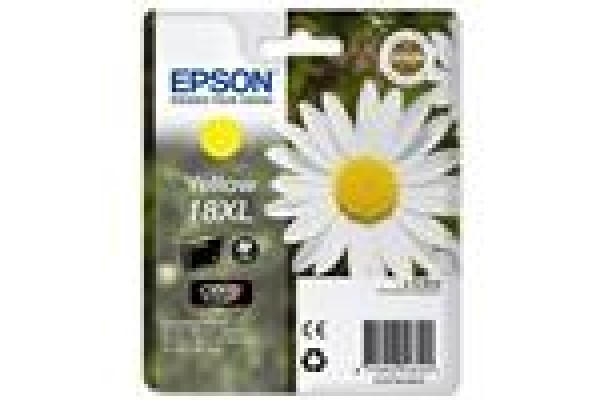 Epson Branded T1814XL Yellow Ink Cartridge.