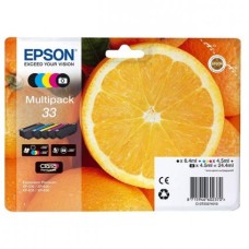 Epson Branded T3337 Ink Cartridge Set - CMYKK.
