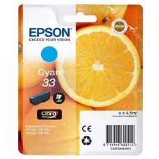 Epson Branded T3342 Cyan Ink Cartridge.