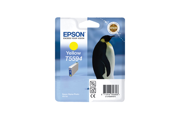 Epson Branded T5594 Yellow Ink Cartridge.