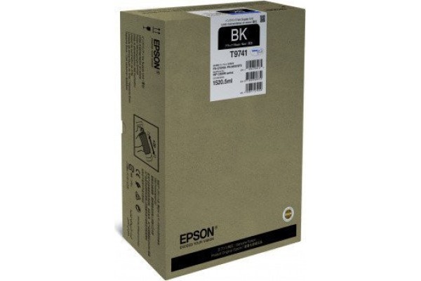 Epson Branded T9741XL Black Ink Cartridge.