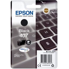 Epson Original EP-407 Black standard Capacity Ink Cartridge.
.