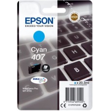 Epson Original EP-407 Cyan standard Capacity Ink Cartridge.
.