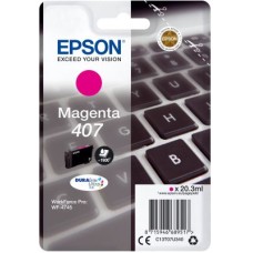 Epson Original EP-407 Magenta standard Capacity Ink Cartridge.
.