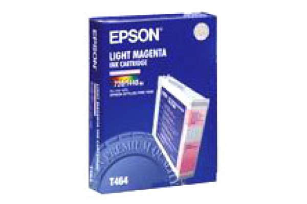 Epson Wide Format T464 Light Magenta Ink Cartridge.