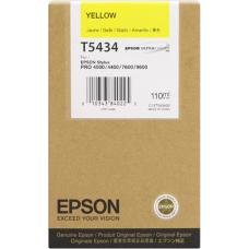 Epson Wide Format T5434 Yellow Ink Cartridge.