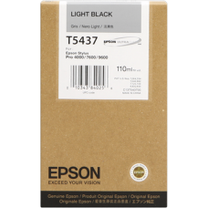 Epson Wide Format T5437 Light Black Ink Cartridge.