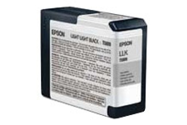 Epson Wide Format T5809 Light Light Black Ink Cartridge.