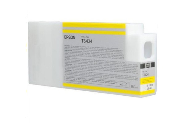 Epson Wide Format T6424 Yellow Ink Cartridge.