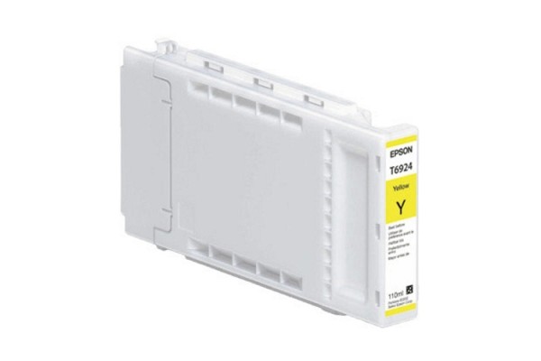 Epson Wide Format T6924 Yellow Ink Cartridge.